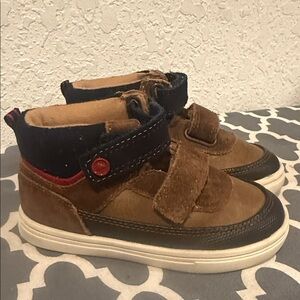 Mayoral Brown and Black Kids Boots
